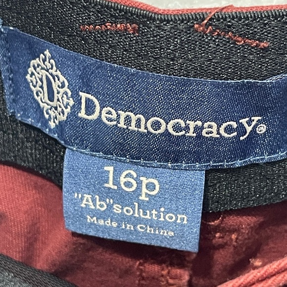 Democracy Ancient Clay Ab"solution Utility Relaxed Straight Leg Cargo Pants 16P - Picture 5 of 7